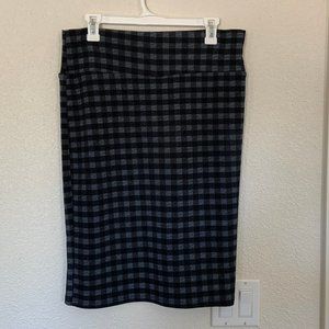 Large LuLaRoe Houndstooth Skirt